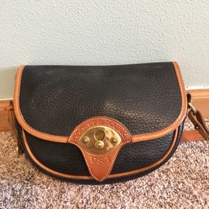 Dooney & Bourke vintage crossbody saddle bag